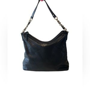 Black Leather Kate Spade Purse